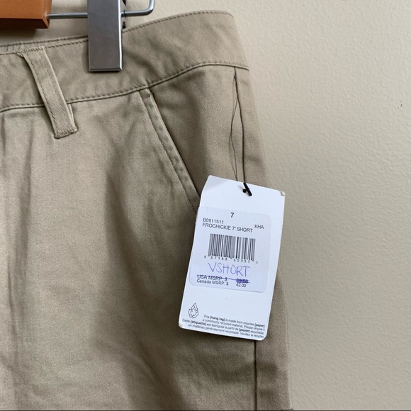 NWT Volcom Khaki Shorts - Picture 4 of 4